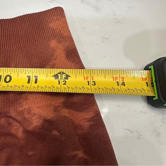 Darc Sport Wolves Burnt Orange Tie Dye Biker Shorts Size M 168 of 1000 - Picture 5 of 6